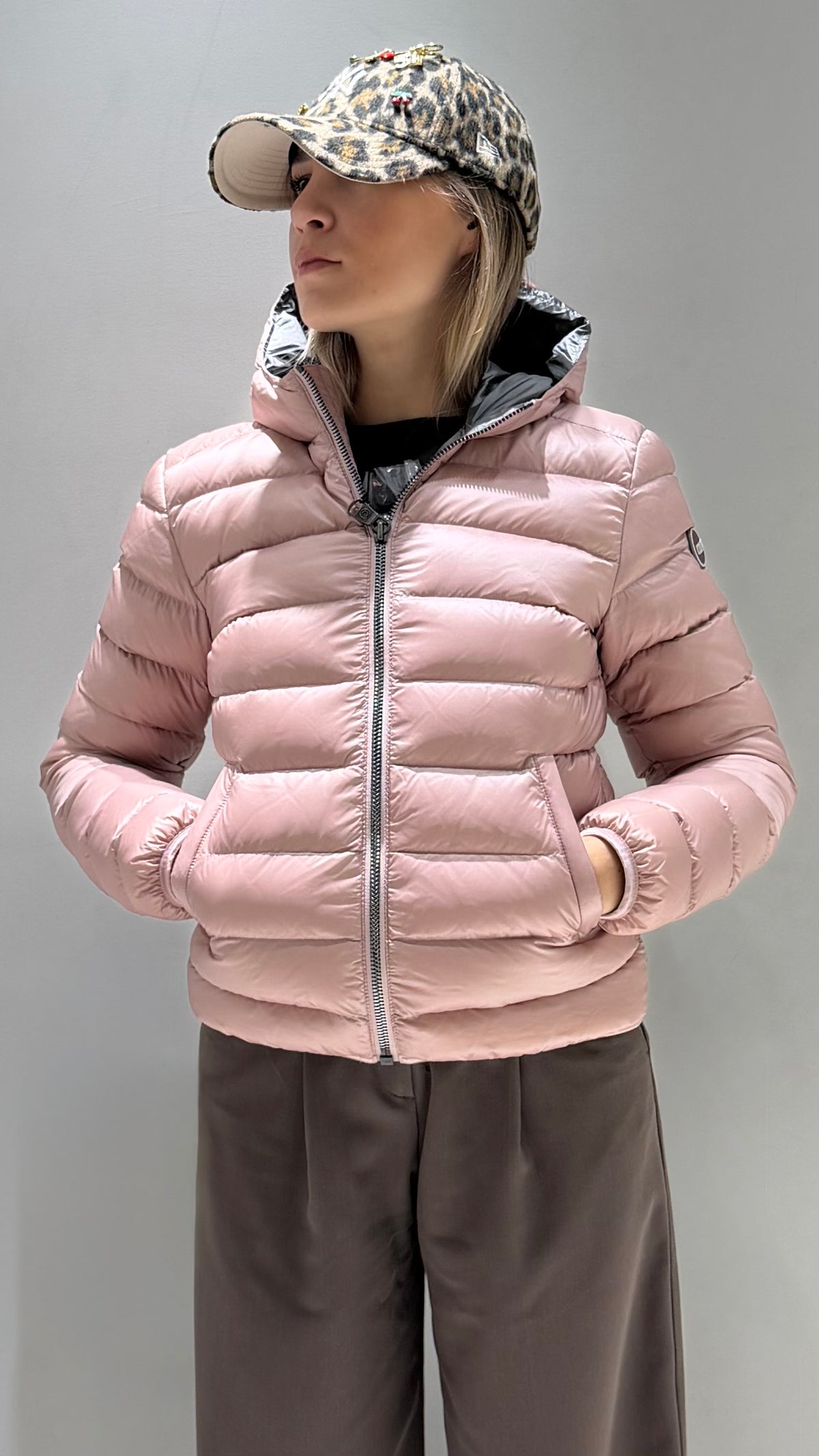 COLMAR DONNA GIUBBOTTO CORTO ROSA