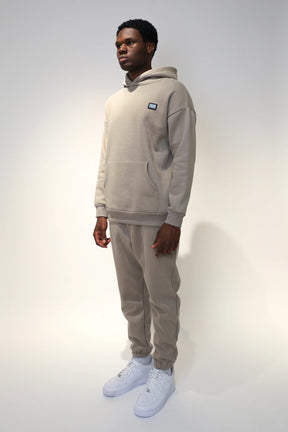 SOLDIER Tuta Felpata Con Cappuccio Beige