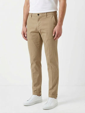 PIZETAONE Pantalone T.A. Skinny Beige