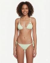 NIKE Costume Donna Triangolo con Laccetti Giallo