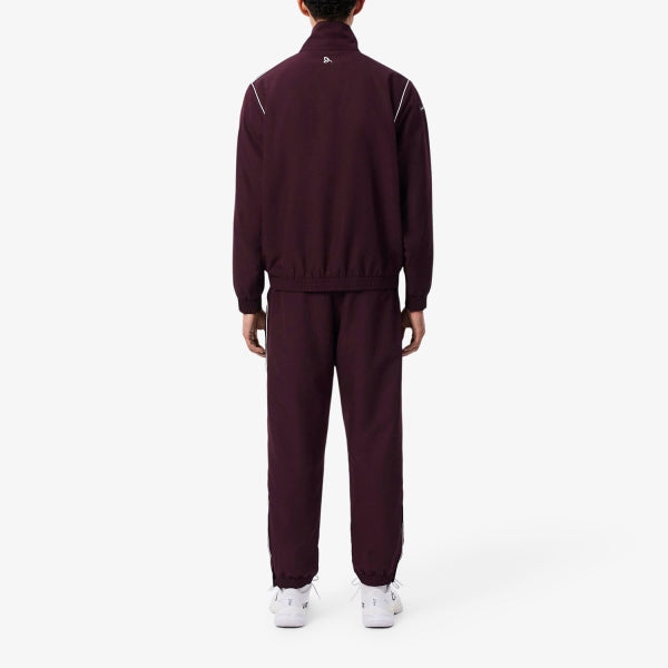LACOSTE Tuta Completa X Novak Djokovic Senza Cappuccio Bordeaux