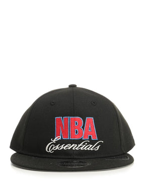 NEW ERA Cappello NBA con visiera Dritta 59 Fifty Nero Con Logo Rosso