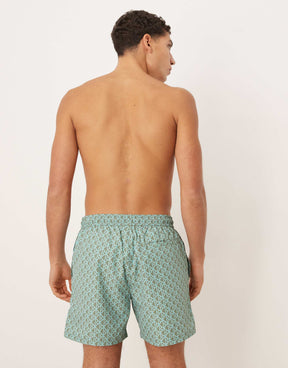 Calvin Klein Costume Da Bagno Logato Verde Acqua