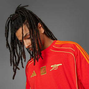 ADIDAS Completino ARSENAL Stampa Fronte e Retro Rosso con Fantasia Oro