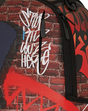 SPRAYGROUND Zaino In Pelle Gerald Graffiti Reveal