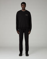 AUSTRALIAN Tuta Iconissima Felpata Nera Grigia 25/26