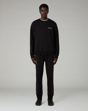 AUSTRALIAN Tuta Iconissima Felpata Nera Grigia 25/26