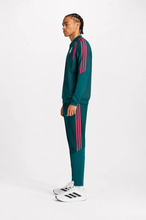 ADIDAS Tuta Completa Microfibra Real Madrid Uomo Verde/Rosa