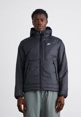 NIKE Giubbotto Con Pelliccia Interna Nero