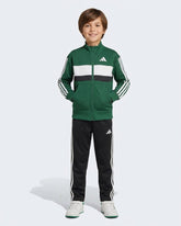 ADIDAS Tuta Completa Senza Cappuccio Bambino Verde/Bianco