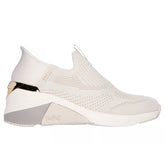 Skechers Slip-Ins Wedge Crescent Sneaker Donna Panna Grigio