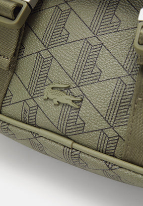 LACOSTE Borsello a Tracolla Monogram Verde Militare