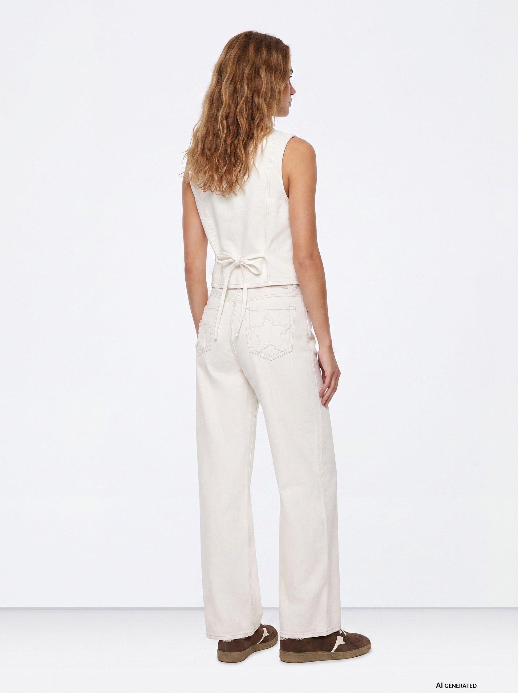 Tiffosi Charlie_23 Jeans Bianco Donna AW26