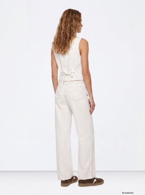 Tiffosi Charlie_23 Jeans Bianco Donna AW26