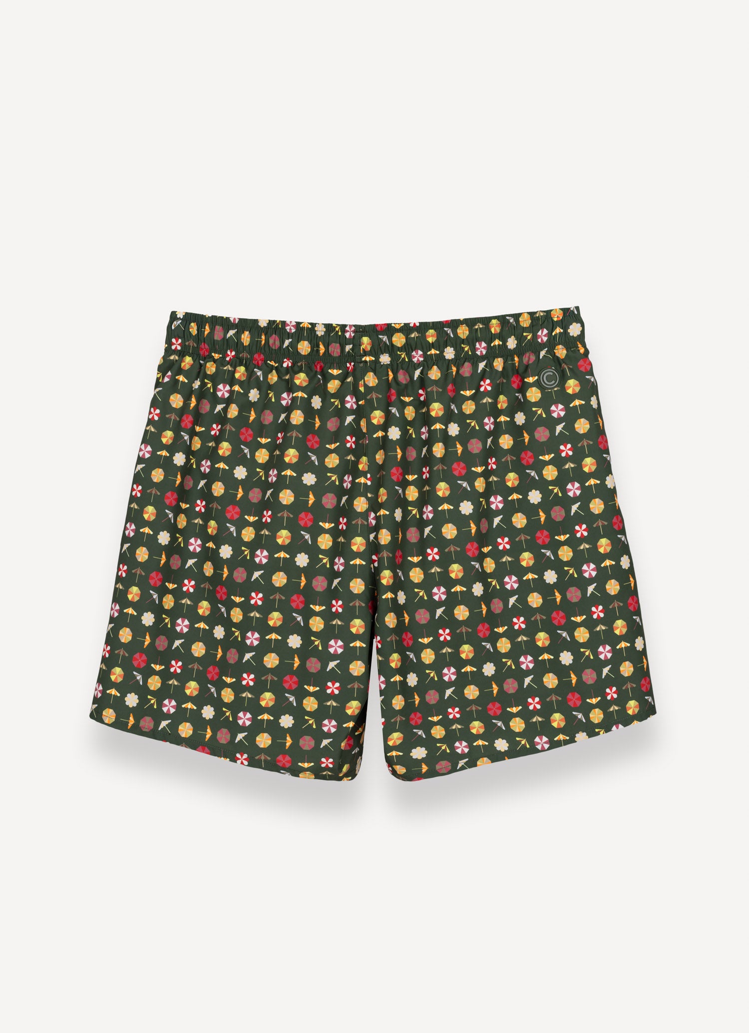 COLMAR Costume Da Bagno Bermuda Verde Con Fantasia