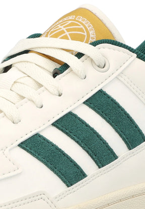 ADIDAS Sneaker Rapid Court In Pelle Bianca/Beige/Verde