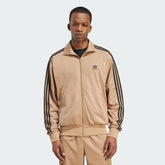 ADIDAS originals Tuta Acetata Con Zip Senza Cappuccio Beige/Nera 2025/2026