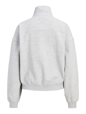 JJXX JXJANKA Felpa Con Mezza Zip Grigia donna AW26