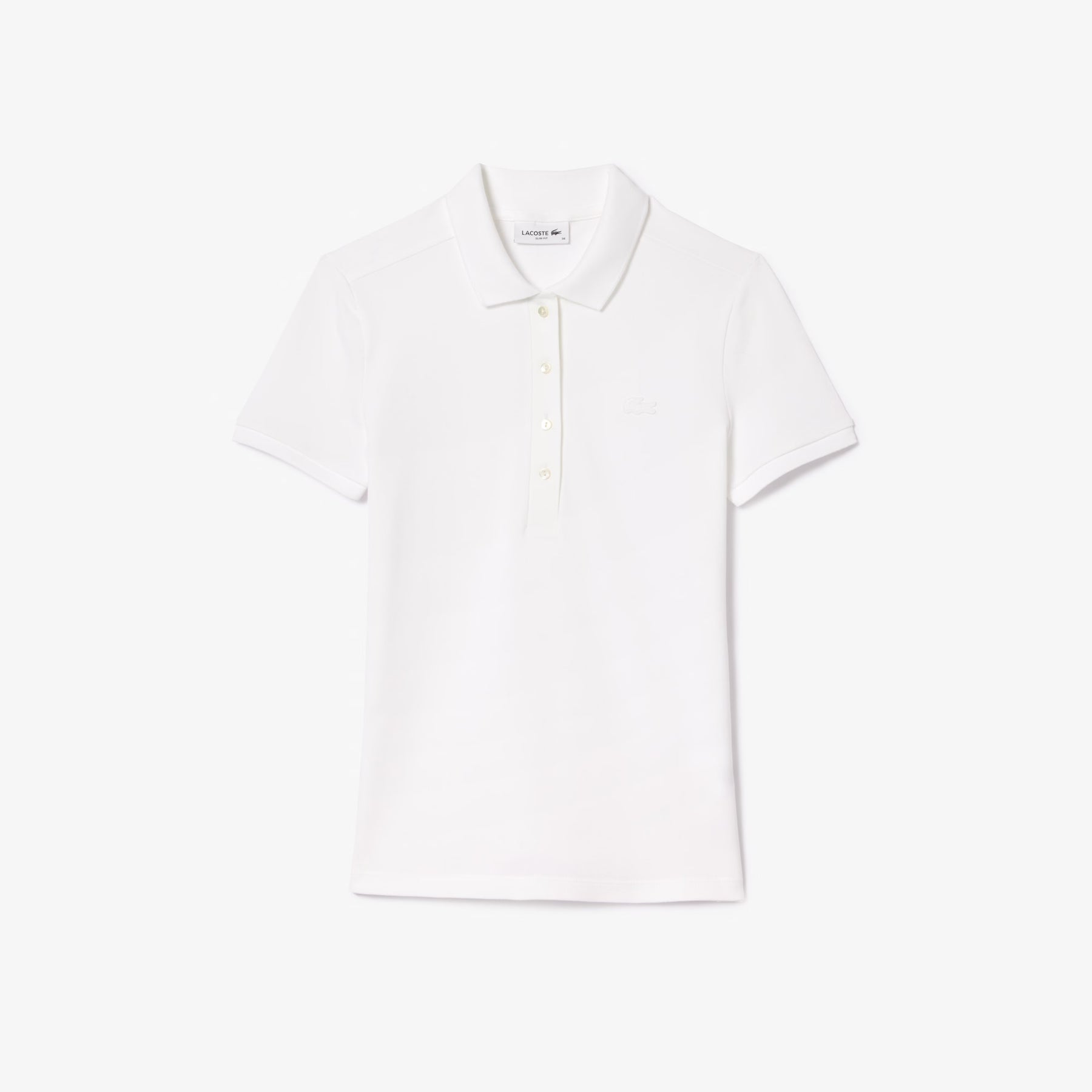 LACOSTE Polo Basic Donna Bianca