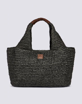 Sundek SUNDEK Borsa Da Mare Intrecciata Nera - Borsa - Tommaseo Clothing