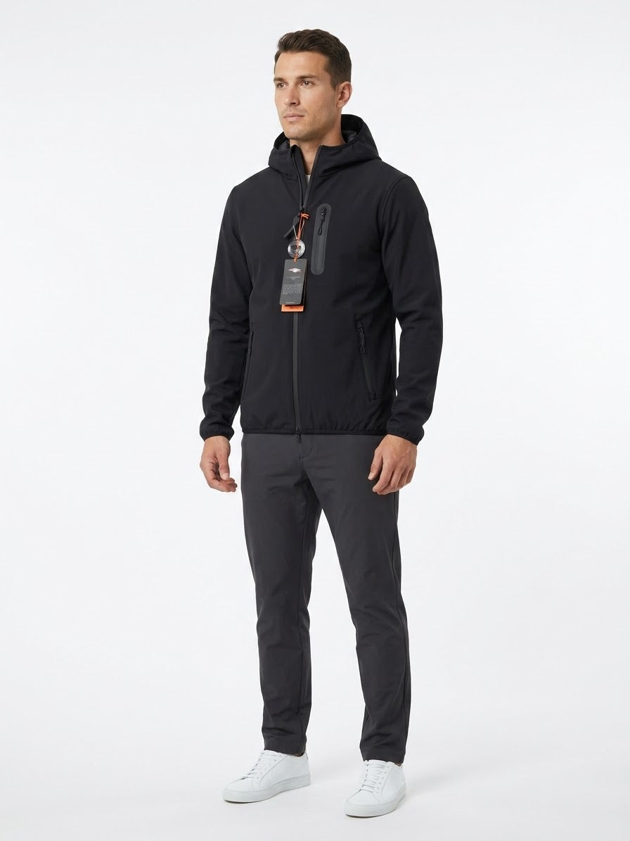 TREZ Giubbotto Invernale Polystretch Gregg 1001 Nero