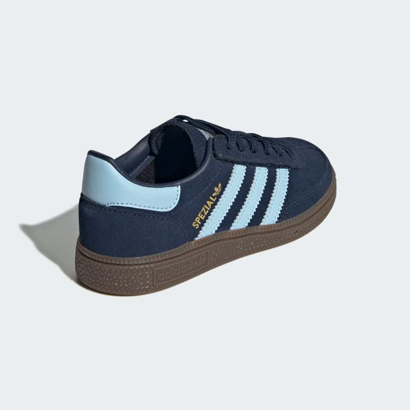 Adidas Handball Spezial Sneaker Bambino Blu Azzurro Camoscio