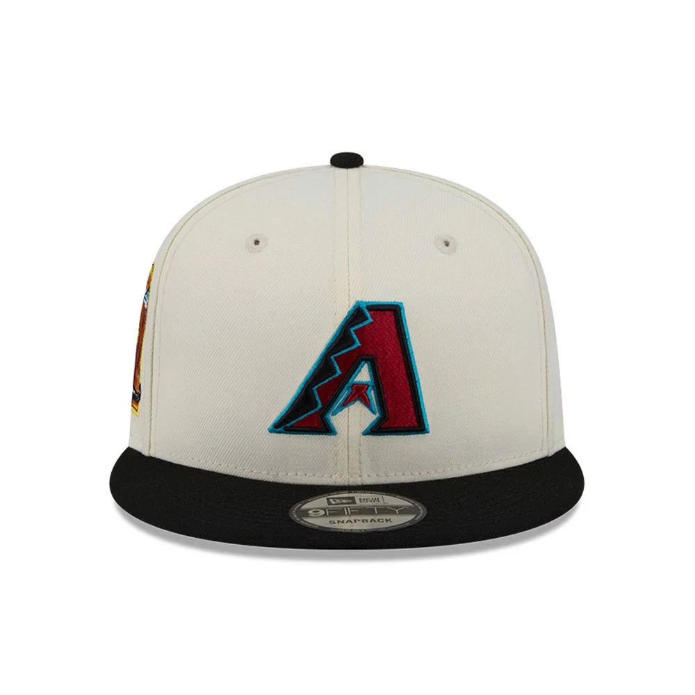 NEW ERA 9FIFTY Cappello Visiera Dritta Arizona Beige/Nero