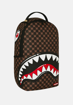 SPRAYGROUND Zaino SHARK IN PARIS Marrone