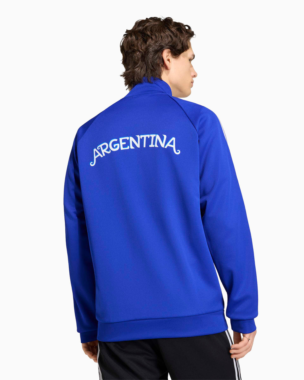 ADIDAS ORIGINALS Tuta Argentina Acetata Blu Elettrico/Nero