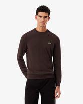 LACOSTE Maglioncino In Cotone Marrone AH1985 3LA