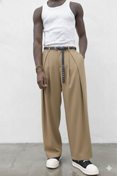 PRESENT DAY Pantalone Super Penc Beige