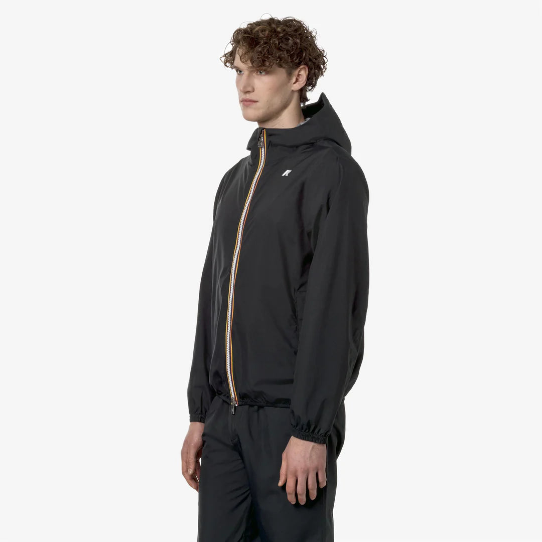 K-WAY Antivento Jack Stretch Dot Nero