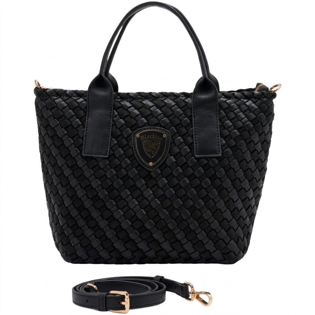 BLAUER Tote Bag Con Logo Nera