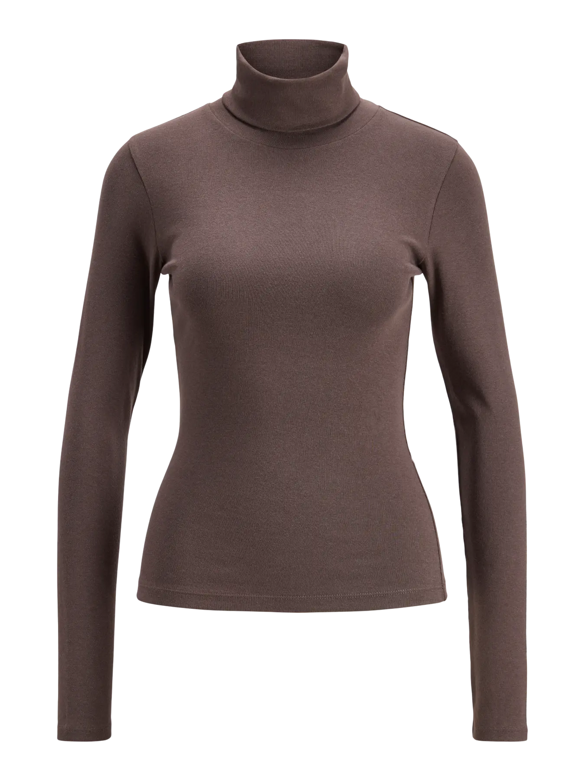 JJXX JXSTAR Maglia Con Collo Alto In Cotone Caldo Marrone donna AW26