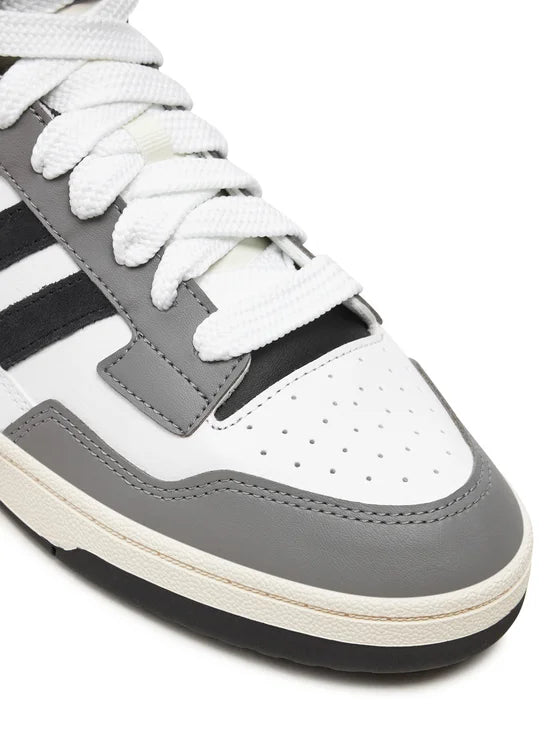 ADIDAS Rapid Court Mid Sneaker Uomo Alta Bianca/Grigia/Nera
