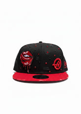 NEW ERA CUSTOM HASS F1 Con Patch e Strass Nero/Rosso