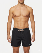 SUNDEK Costume Da Bagno Nero Con Logo Basic