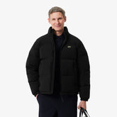 LACOSTE Giubbotto Bomber In Piuma Nero