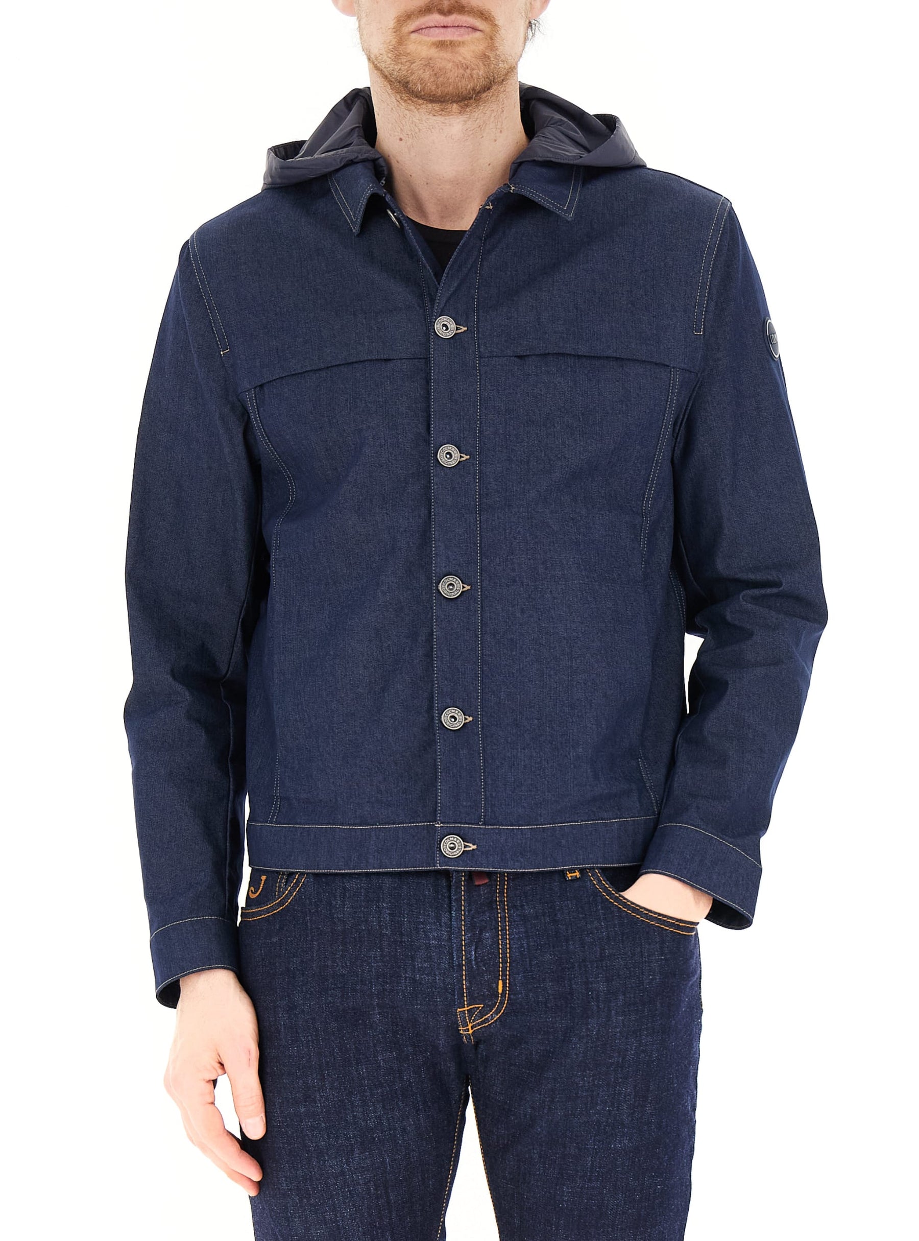 COLMAR Giubbotto Effetto Jeans Blu