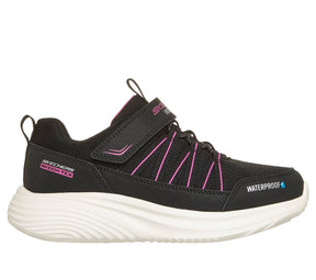 303484L/BKHP Skechers Waterproof Bounder Pro Bambino/Bambina Nera 26/27