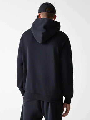 NEW ERA Tuta Felpata Con Cappuccio Pant. Fondo Largo Nera 25/26