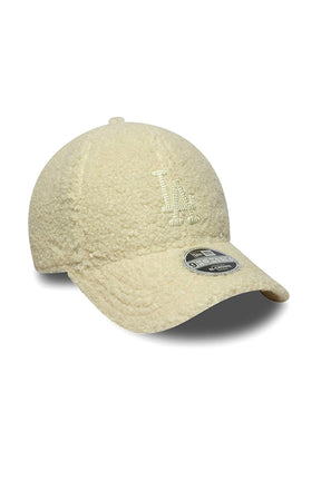 NEW ERA 9FORTY Cappello Pelliccia Logo LA Bianco