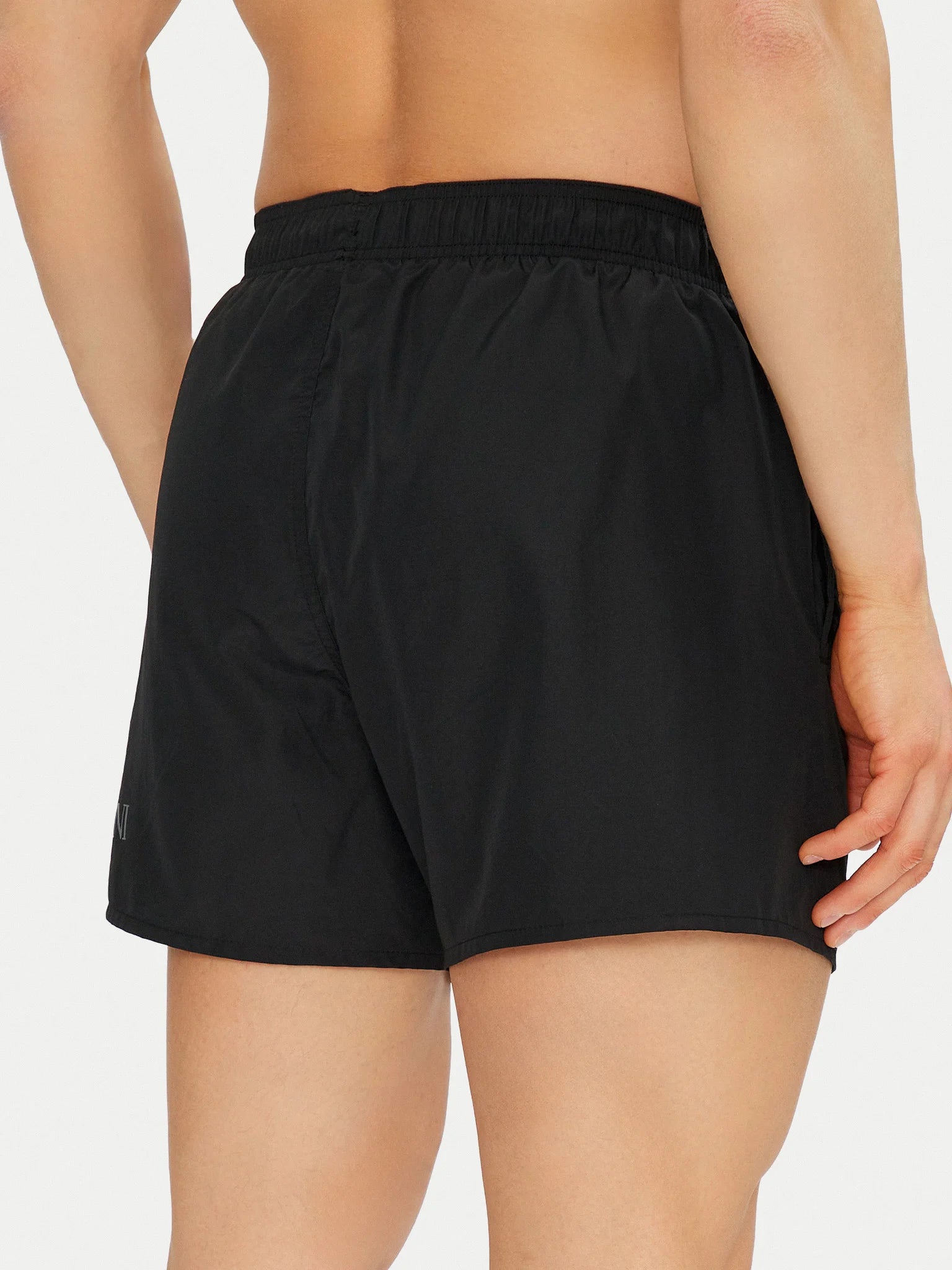 ARMANI Costume Uomo Con Logo Nero