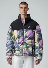 AUSTRALIAN Giubbotto Piumino Invernale Fantasia Galassia