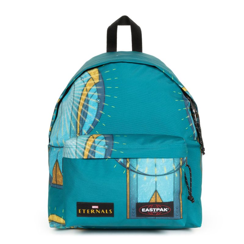 EASTPAk Zaino Fantasia Azzurro/Giallo