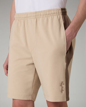 Australian Completino T-Shirt e Pantaloncino Uomo Marrone Beige