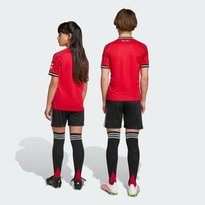 Adidas Completino Manchester United Bambino Rosso Nero
