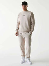 NEW ERA Tuta Felpata NY Girocollo Con Pant. Fondo Largo Beige 25/26