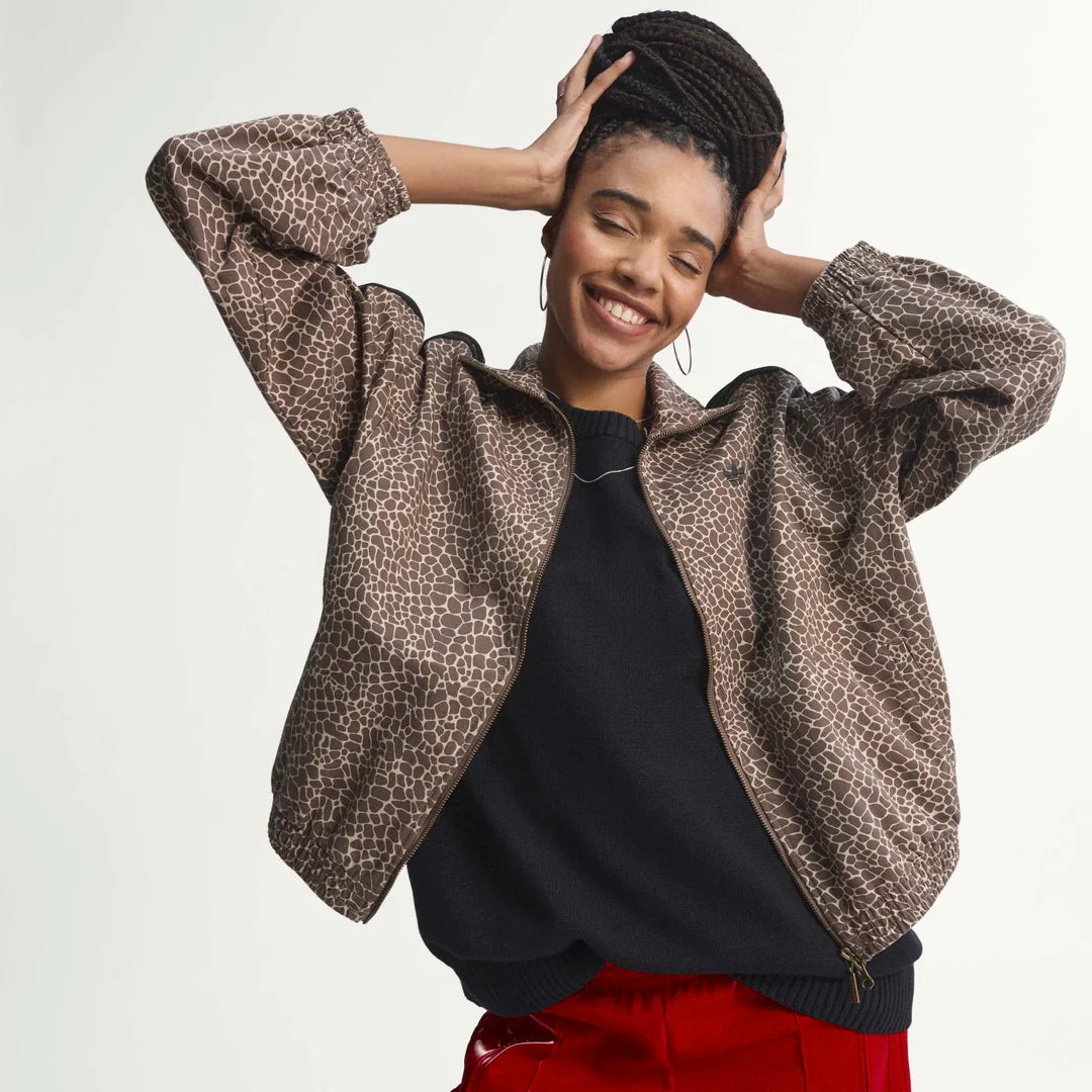 TUTA ADIDAS ORIGINALS ANIMALIER DONNA MARRONE\BEIGE