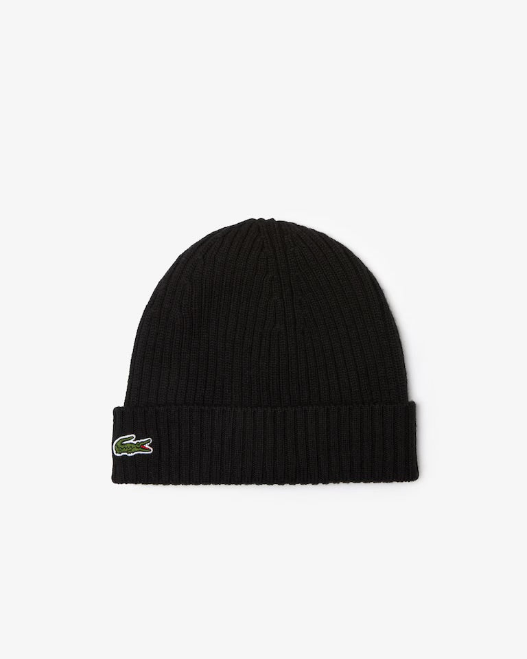 LACOSTE Berretto In Lana Nero